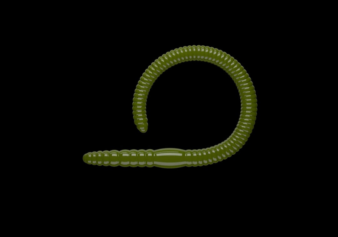 LIBRA LURE FLEXI WORM JUNIOR 65mm CHEESE