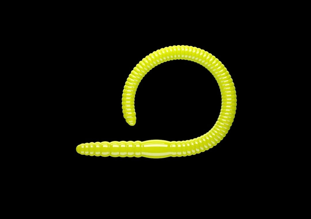 LIBRA LURE FLEXI WORM JUNIOR 65mm CHEESE