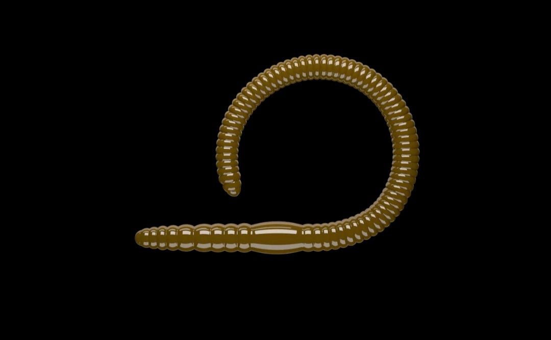 LIBRA LURE FLEXI WORM JUNIOR 65mm CHEESE