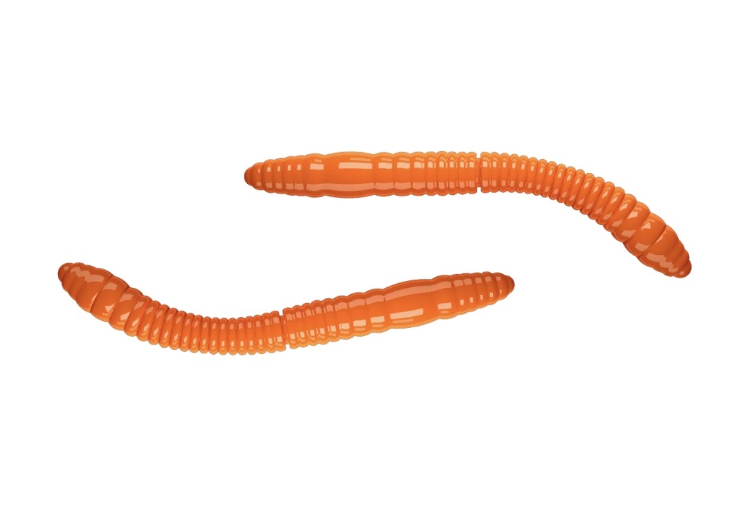 LIBRA LURES FATTY D`WORM TOURNAMENT 55 MM CHEESE