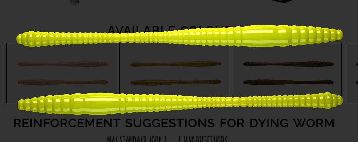 LIBRA LURES FATTY D`WORM TOURNAMENT 55 MM CHEESE