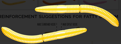 LIBRA LURES FATTY D ORM 75mm