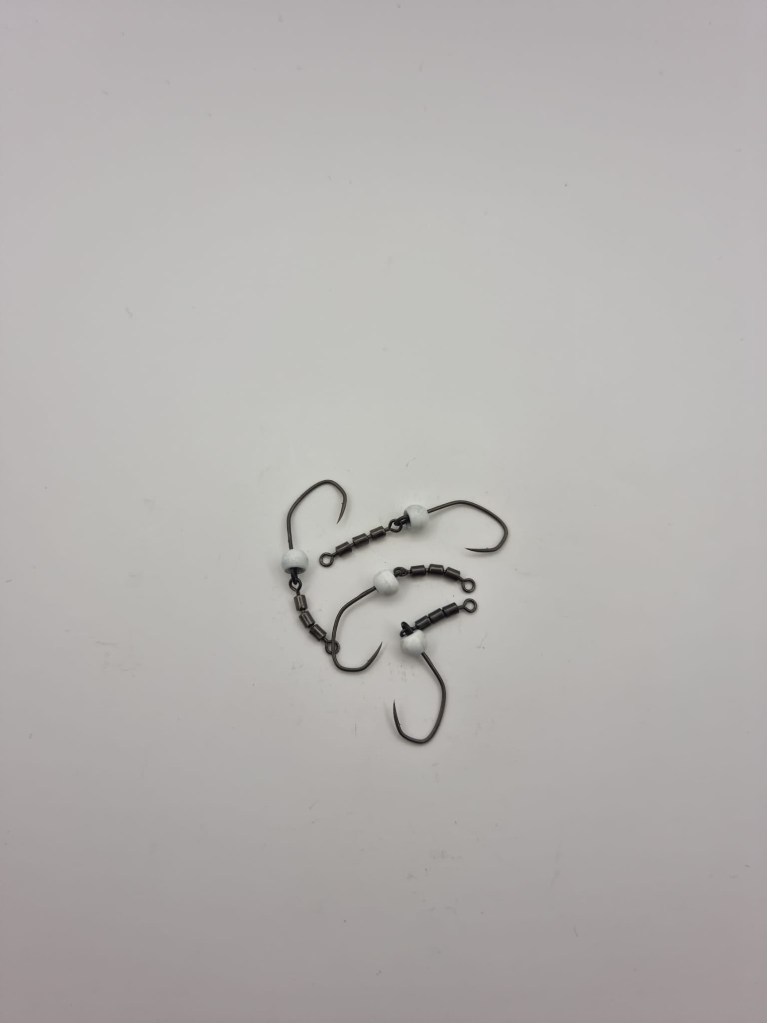 Trout Tackle Yarie Glave Svivel krog Str 4 M/High Speed Trible Swivel Og tungsten